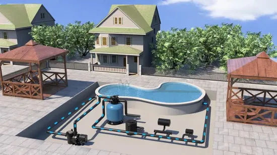 Wholesale 18′′ Swimming Pool Sand Filter Tank 220 Lb Sand Capacity up to 26, 000 Gallons 