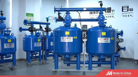 Automatic Media and Sand Gravel Filter as The Primary Filtration for Surface Water 