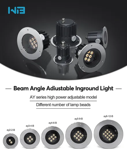 Iluminación LED para exteriores IP67 COB SMD, luz LED empotrada para jardín