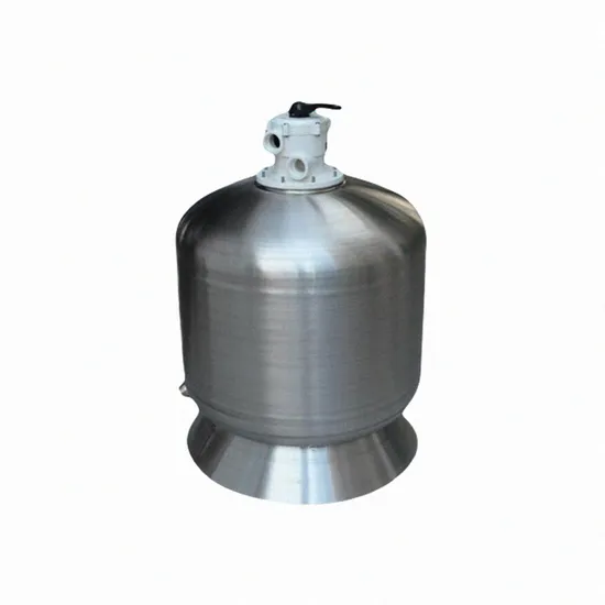 Filtro de arena de sílice de acero inoxidable 304/316 de 650 mm personalizado para piscinas bajo tierra y elevadas.